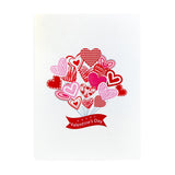 Heart Balloon Valentine Box Pop-Up Card