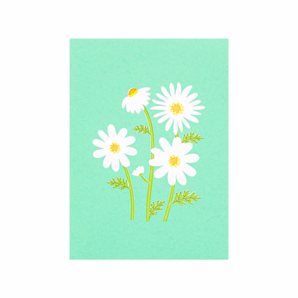 Daisy And Butterflies Pop-Up Card - Image 3