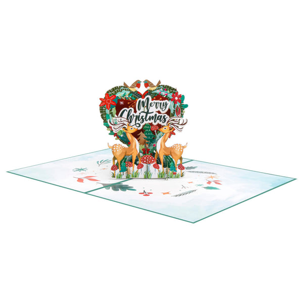 Christmas Heart Pop-Up Card - Image 4