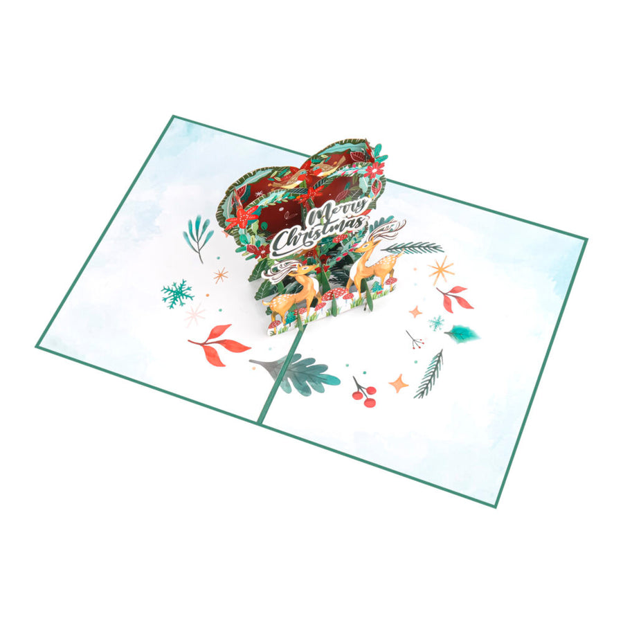 Christmas Heart Pop-Up Card