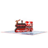 Santa Express Pop-Up Card