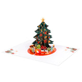 Christmas Tree With Presents Pop-Up Card