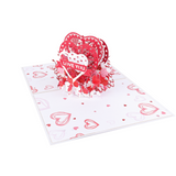 Love Heart and More Hearts Pop-Up Card