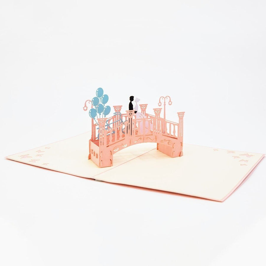 Love Bridge Popup Card