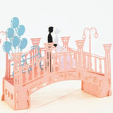 Love Bridge Popup Card