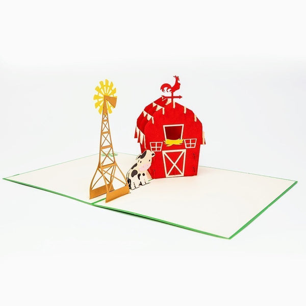 Farm Animal & Barn Pop-Up Card - Image 4