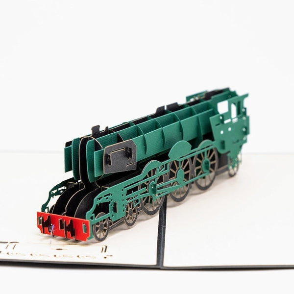 Steam Train Pop-Up Card - Image 3