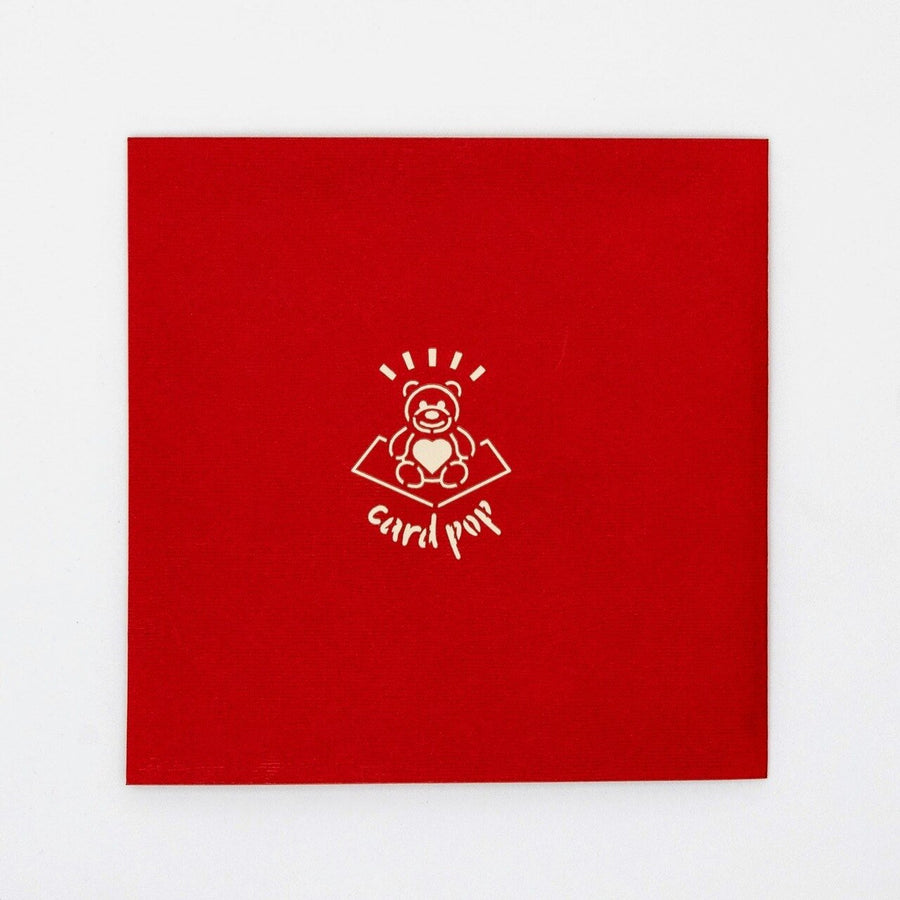 Wedding Carriage & Horses Pop Up Card