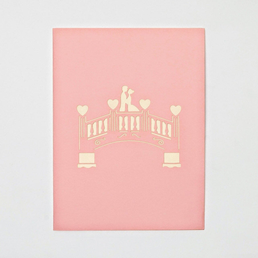 Love Bridge Popup Card