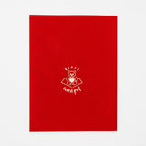 Classic Red Sports Car Popup Card
