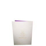 Red Tulip Flower 3D Pop Up Card UK