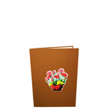Pansy in a Pot 3D Pop Up Card UK