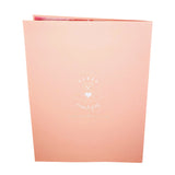 Flower Bride 3D Pop Up Card UK