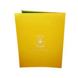 Just Married Wedding Car 3D Pop Up Card UK