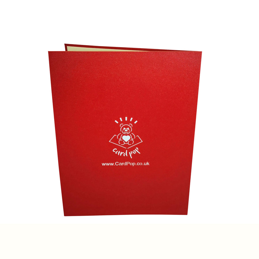 Key To My Heart Love Valentine Anniversary Wedding 3D Pop Up Card UK