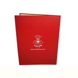 Key To My Heart Love Valentine Anniversary Wedding 3D Pop Up Card UK