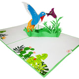 Hummingbird 3D Pop Up Card UK