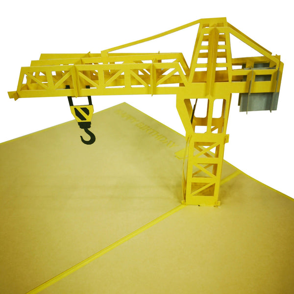 Tower Crane Pop-Up Card - Image 3
