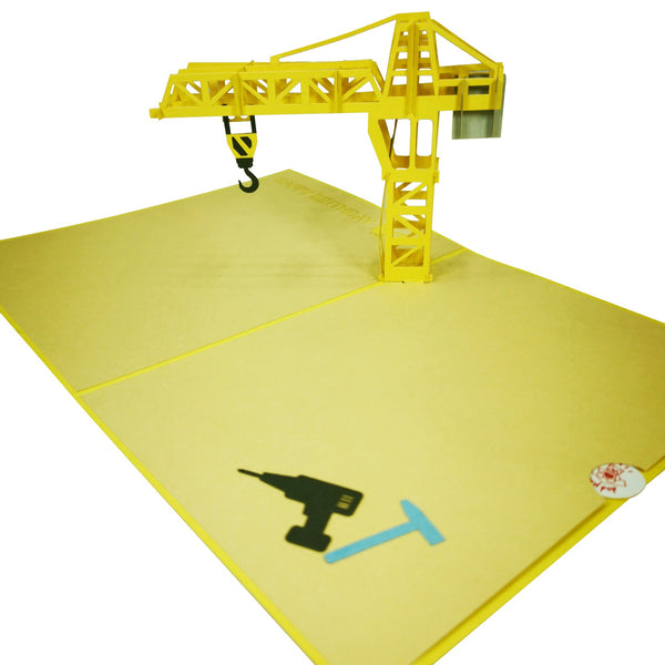 Tower Crane Pop-Up Card - Image 4