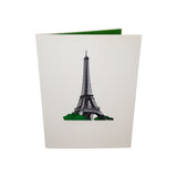 Paris Love Scene 3D Pop Up Card UK