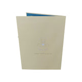 Blue Birthday Cupcake & Rainbow 3D Pop Up Card UK