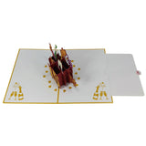 15th Birthday 3D Pop Up Card UK