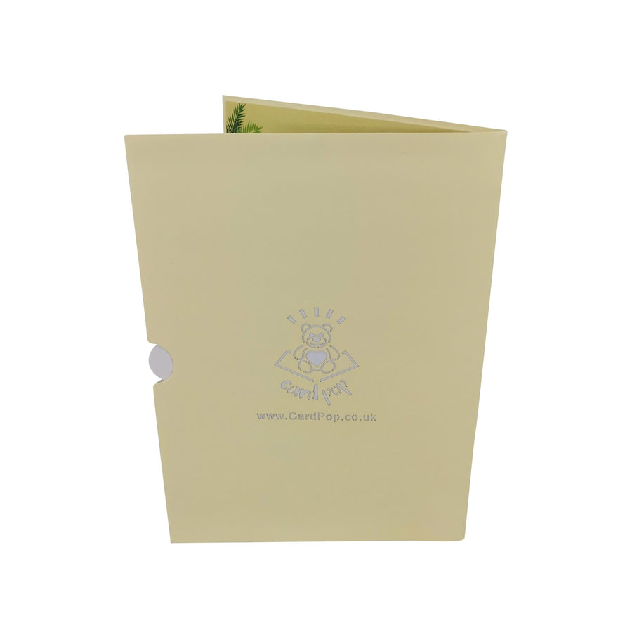 Golden Retriever 3D Pop Up Card UK