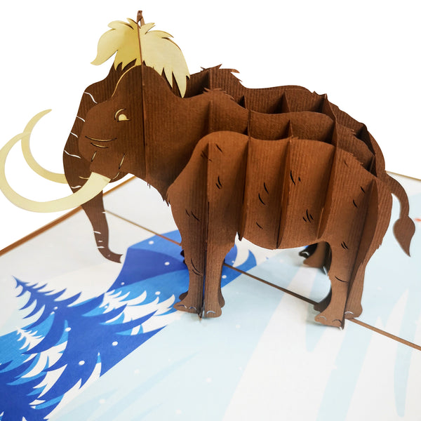 Ice Age Mammoth Pop-Up Card - Image 3