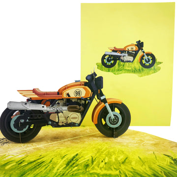 Super Motorbike 3D Pop Up Card UK