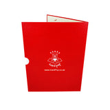 Colourful Sail Ship 3D Pop Up Card