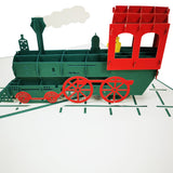 Choo Choo Train Popup Card UK