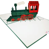 Choo Choo Train Popup Card UK