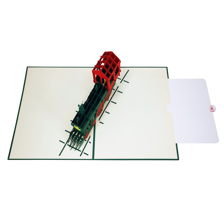 Choo Choo Train Popup Card UK