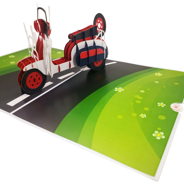 Lambretta Pop-Up Card - Image 4