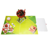 BBQ Picnic 3D Pop Up Card UK