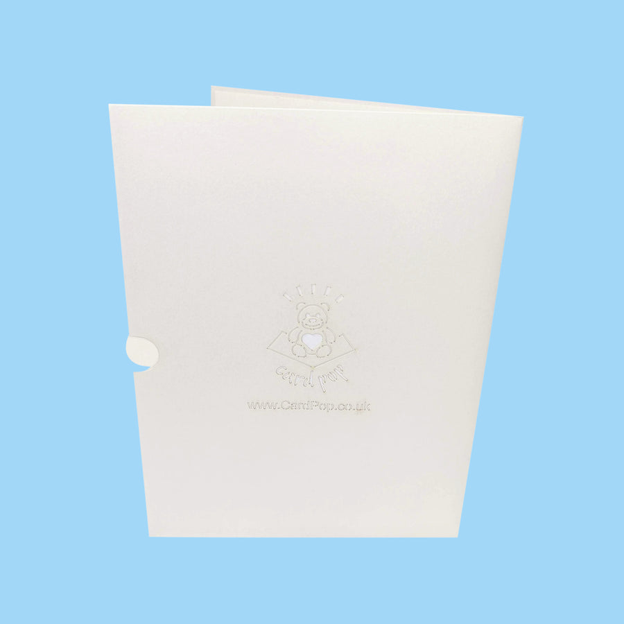 Eightieth Birthday 3D Pop-Up Card UK