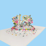 Eighteenth Birthday 3D Pop-Up Card UK