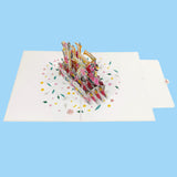 Seventeenth Birthday 3D Pop-Up Card UK