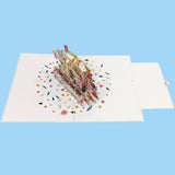 Seventieth Birthday 3D Pop-Up Card UK