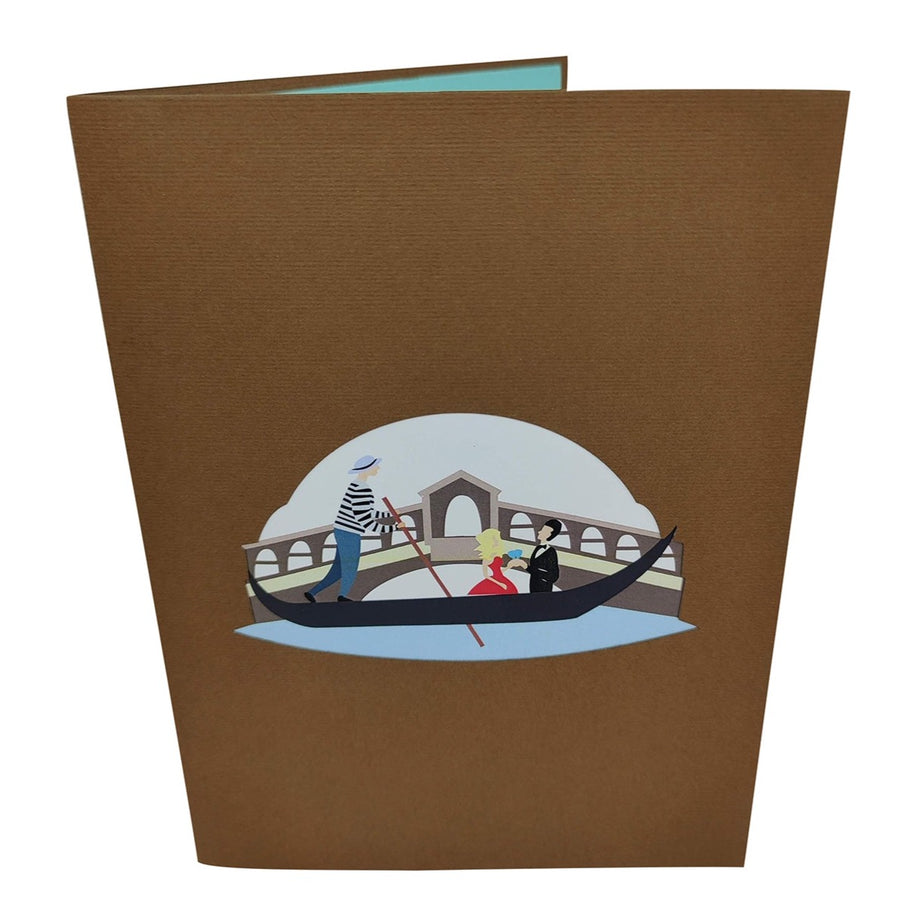 Venetian Gondola Pop-Up Card