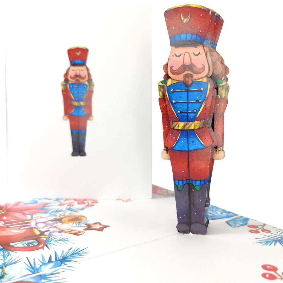 Christmas Nutcracker Pop-up Card