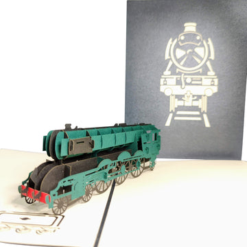 Steam Train Pop-Up Card