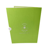 Mixed Pink Flower Bouquet Pop-Up Card