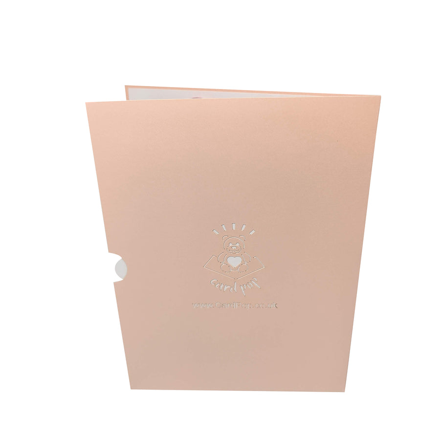 “Love You” Love Heart Pop-Up Card