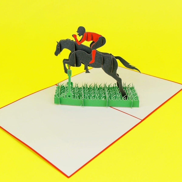 Racing Horse Pop-Up Card - Image 3