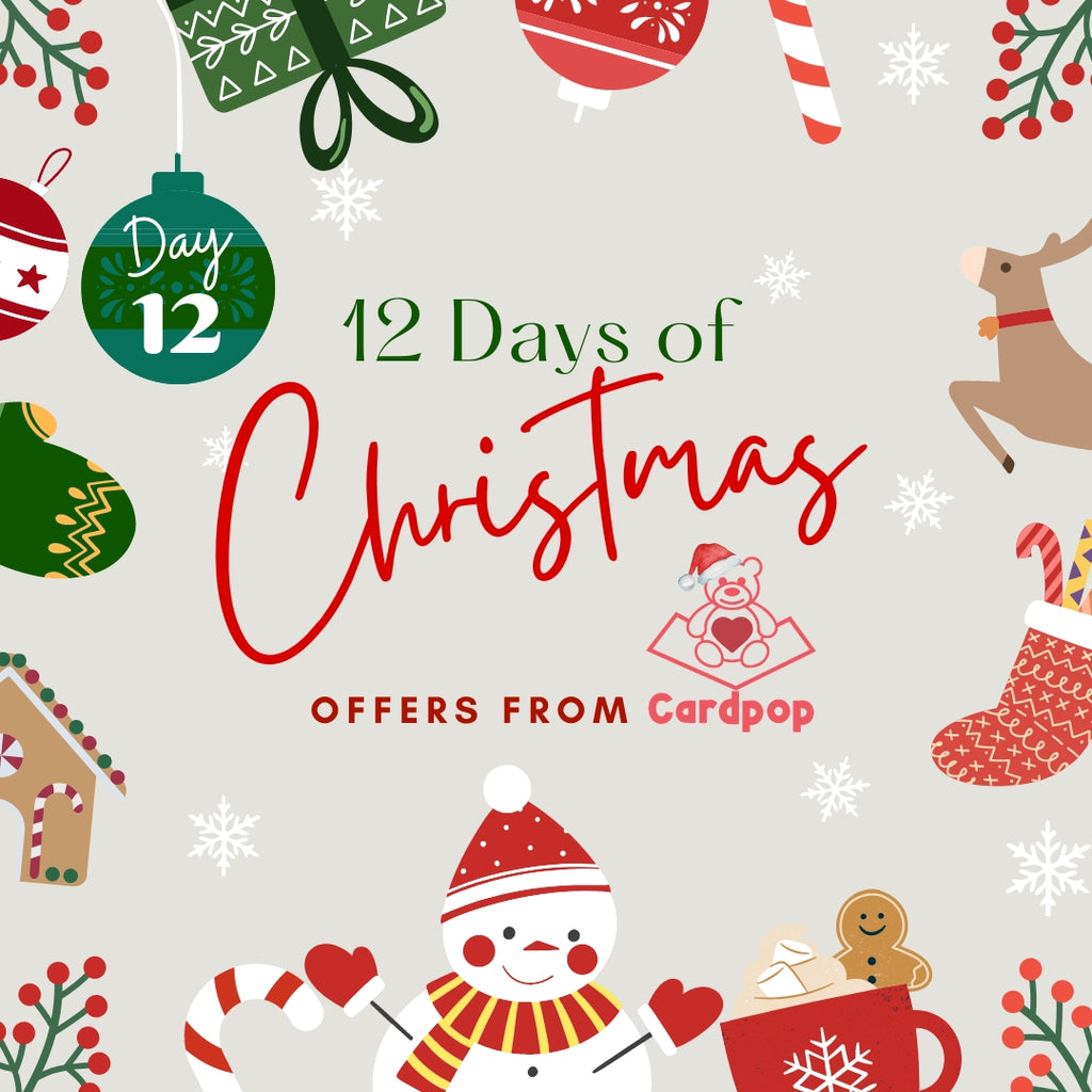 Day 12 of CardPop's 12 Days of Christmas: A Festive Finale Offer!