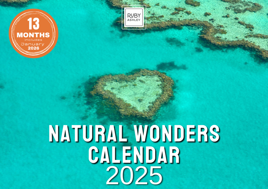 2025 Natural Wonders Calendar: 13 Months of Stunning Images, UK Notable Dates, Essential Contacts & Religious Festivals Included