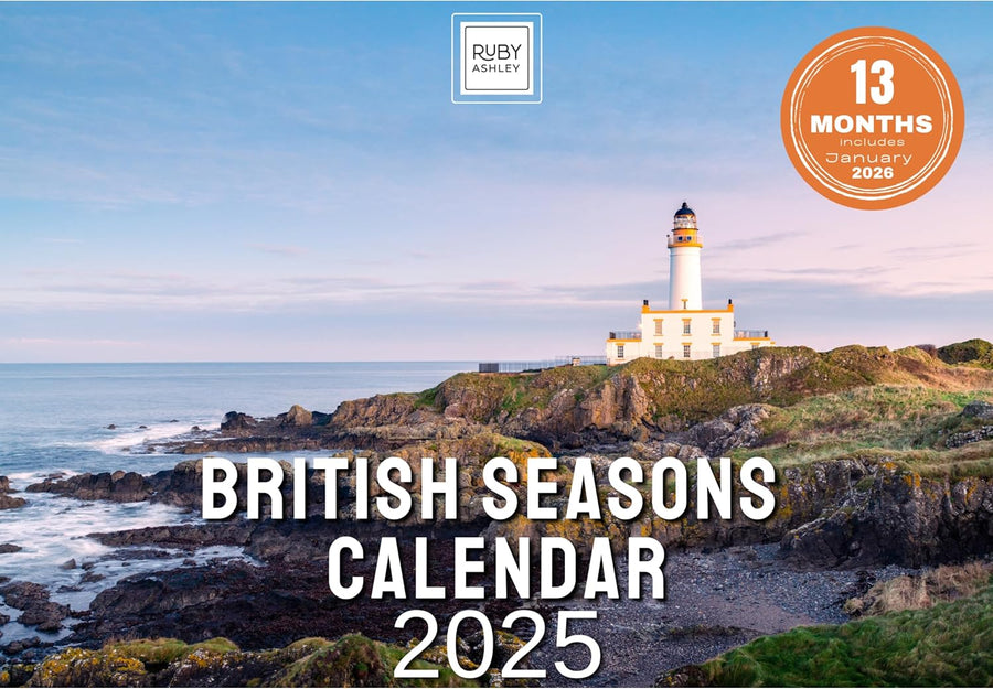 2025 British Seasons Calendar: 13 Months of Stunning Images, UK Notable Dates, Essential Contacts & Religious Festivals Included