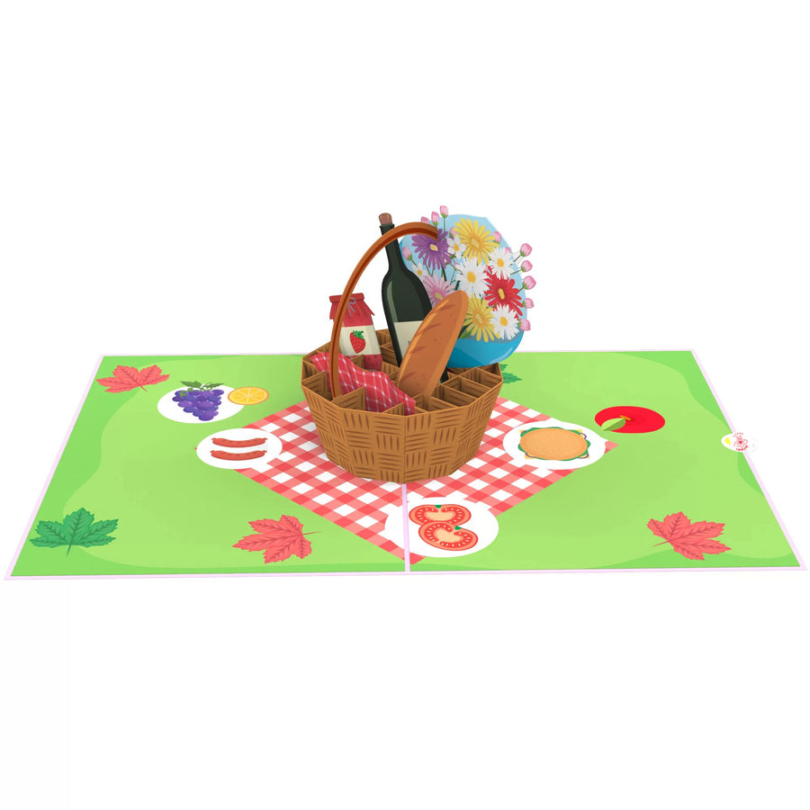 Picnic Basket Pop-Up Card