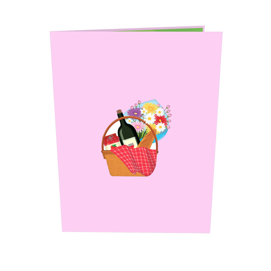 Picnic Basket Pop-Up Card